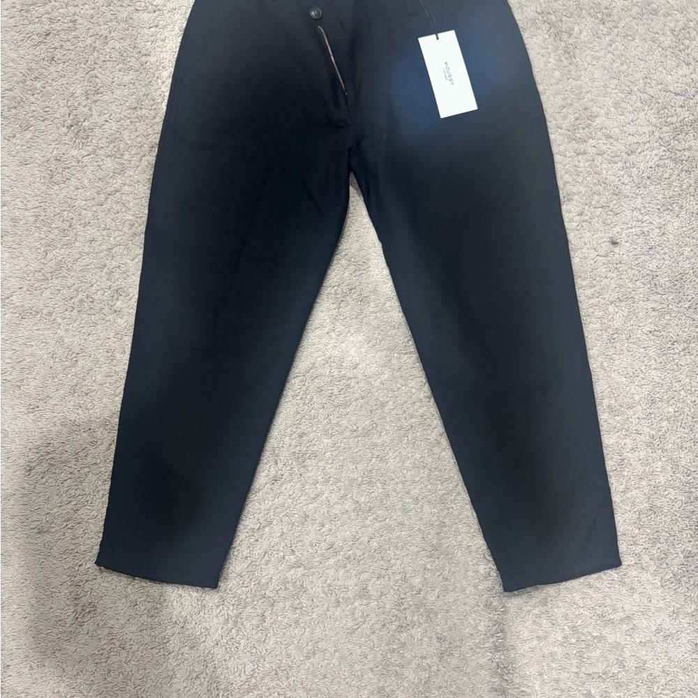 Moussy Men's Classic Black Chinos